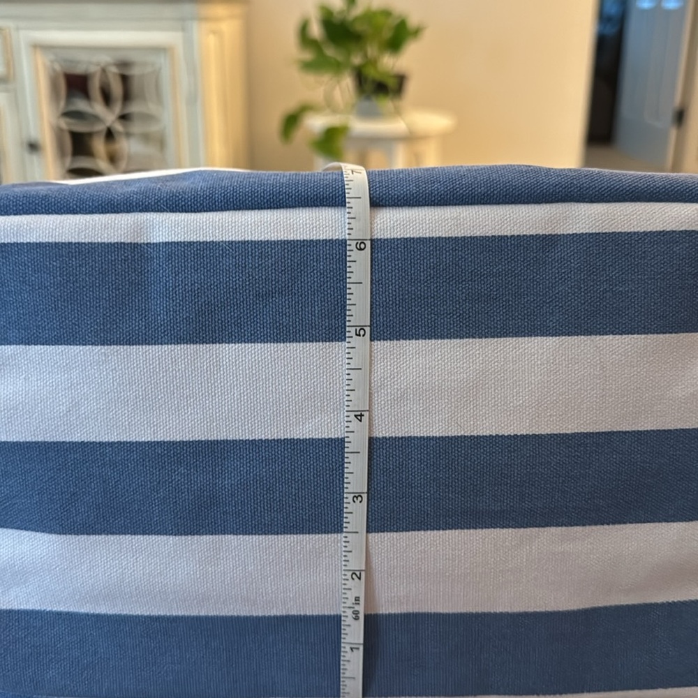Dolce & Gabbana Navy and White Striped Bag - Picture 7 of 7